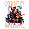 Country Musik Gitarre Sänger Western USA Vintage
