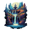 Mysterious Waterfall