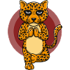 Yoga Leopard