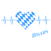 Bayern Herz Herzschlag Bavaria