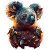 Surreal koala