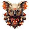 Koala effigy