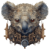 Koala head