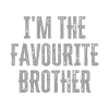 Jeg er favorit bror sjove søskende familie ma
