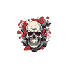 Skull Toenklopf Deisgn