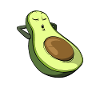 Sleeping avocado