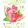 Melon, watermelon, summer, funny saying