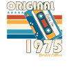 48th Birthday Man June Vintage 1975 Cassette