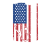 Patriotisches Justizvollzugs-rn-design Für