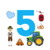 Lausbua und 5