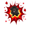 Comic Dog Design - Pow - Newfoundland