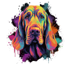 Bloodhound Dog Cadeau Dire