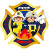 Playmobil Fire Department Emblem And Firefighters