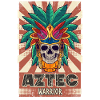 Guerrier aztèque mexicain Aztèques