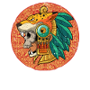 Guerrier aztèque mexicain Aztèques
