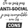 cons antisocial