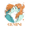 Zodiac Sign Gemini Lesbian Gay Women Design