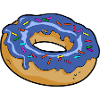 Blueberry Donut