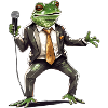 Frog Comedian
