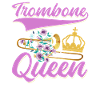 Marching Band Trombone Queen