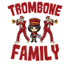 fanfare, trombone, fanfare, trombone