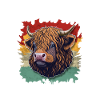 Highland cattle cattle