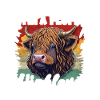 Highland cattle cattle