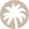 Palme im Kreis