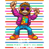 80s Party Monkey