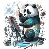 Artistic Panda