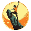 go, climb a montain