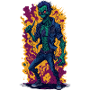 Illustration de zombies
