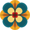 Retro Blume