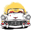 White convertible