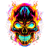 Edgy and Alternative: Gothic Skull