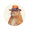 Capybara Cowboy