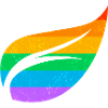 Gay Pride Parade LGBTQ + Rainbow Flag Body Positive