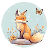 Cute fox