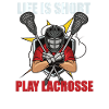 Lacrosse-spieler Lacrosse-trainer Lax Player