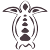Tribal turtle tattoo