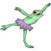 Frog Ballerina Ballet Dance