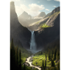 Wasserfall in der Natur