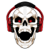 Skull Headphones Music