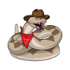 Serpent Cowboy Chapeau de cowboy