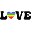Love Rainbow Heart