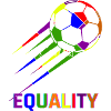 Fußball Regenbogen WM Equality