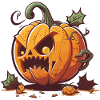 Spooky Pumpkin Craft