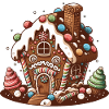 Sweet Gingerbread Abode