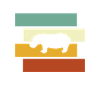 Nilpferd Retro