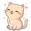 Cute Kawaii Cat - Cute Kitten